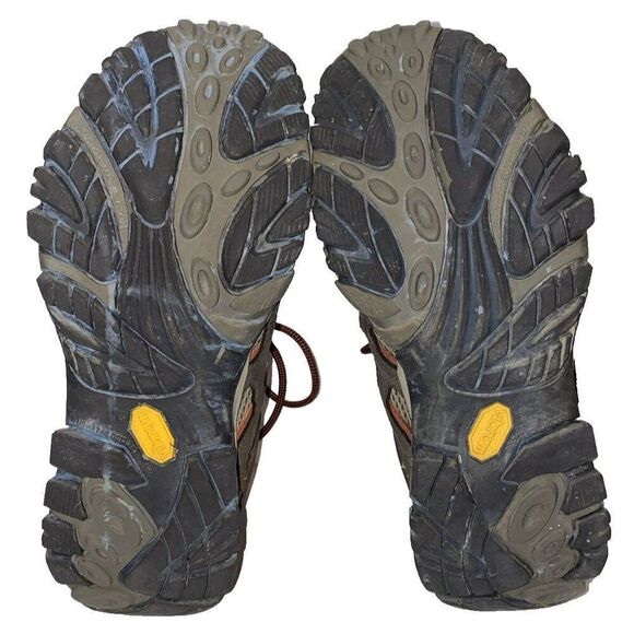 Merrell Moab Bungee Cord Women’s J88790 Brown Ankle Hiking Boots Size 8.5 trail - Picture 10 of 12